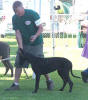 Everett Van Dyken shows off his baby black beauty.